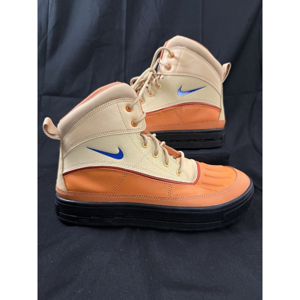 NIKE Kids Woodside 2 High‎ ACG (GS) 'Beige Orange' Boots 524872-201 Youth 7Y